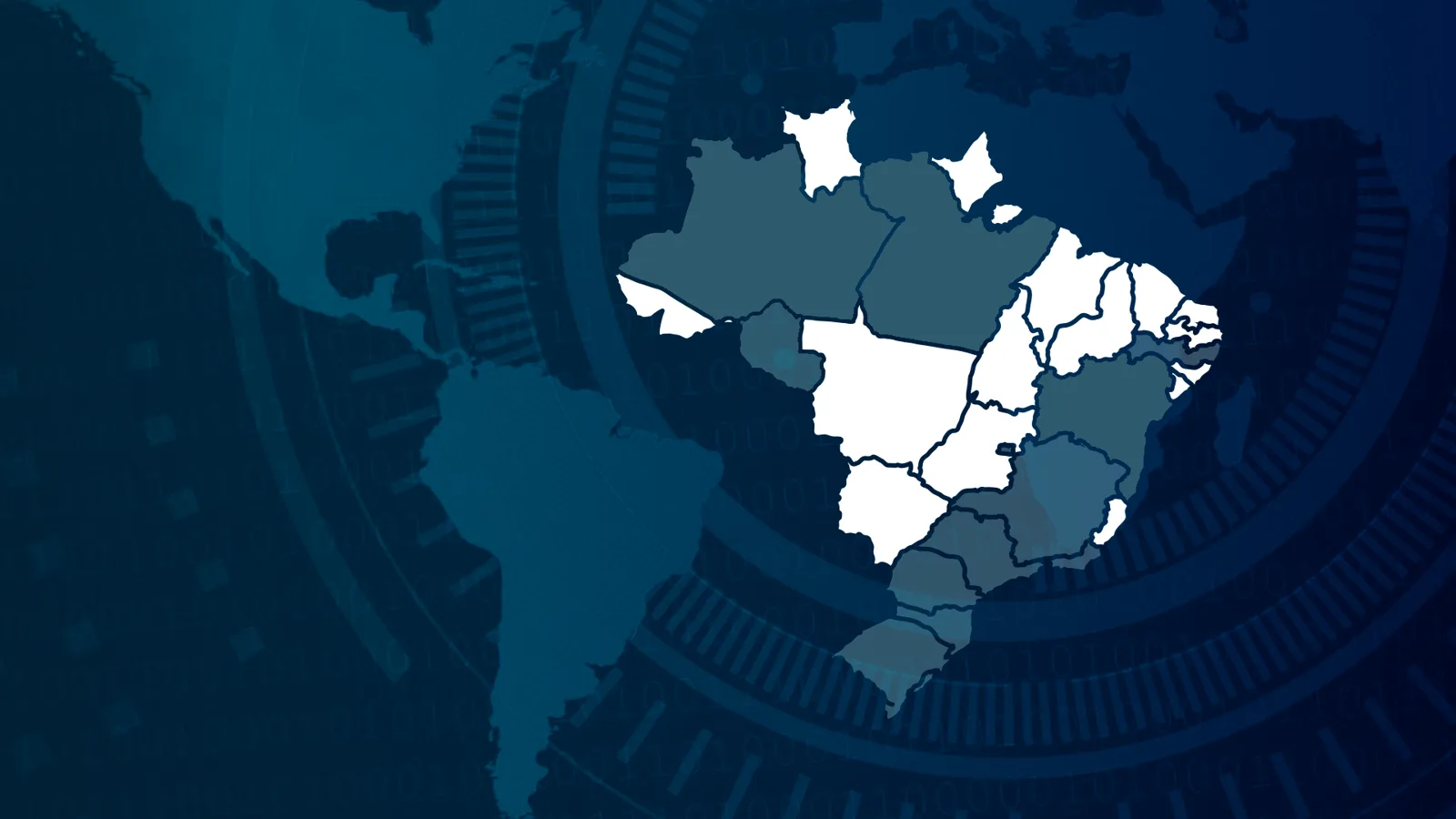 Mapa do Brasil representando o atendimento nacional da Código Conduta